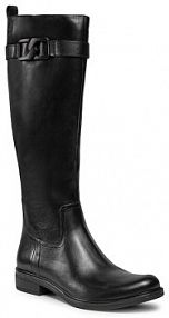 Oficerki Caprice czarne 