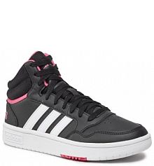 Półbuty sznurowane adidas czarne damskie 