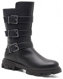 Kozaki DeeZee czarne dziecięce 