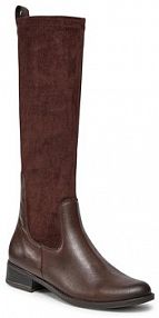 Kozaki Caprice brązowe damskie 