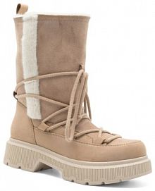 Śniegowce Jenny Fairy beżowe damskie 