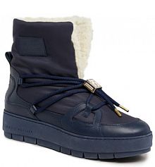 Śniegowce Tommy Hilfiger niebieskie damskie 