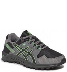 Półbuty sznurowane Asics czarne męskie 