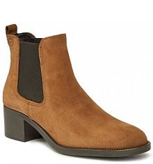 Sztyblety Tamaris brązowe damskie 