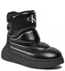 Kozaki Calvin Klein czarne dziecięce 