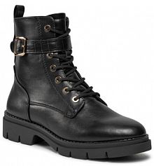 Trapery Tamaris czarne damskie 