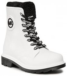 Kozaki MICHAEL Michael Kors białe dziecięce 