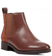 Oficerki Geox brązowe 