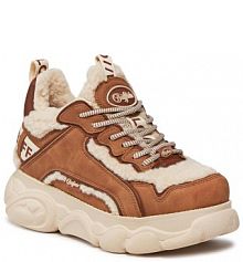 Sneakersy Buffalo beżowe damskie 