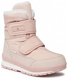 Kozaki Tommy Hilfiger różowe dziecięce 