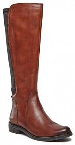 Oficerki Caprice brązowe 