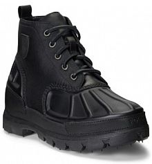 Trzewiki Polo Ralph Lauren czarne męskie 