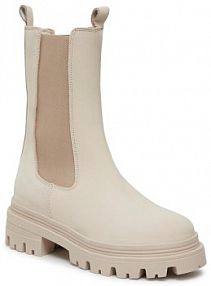 Sztyblety Tamaris beżowe damskie 