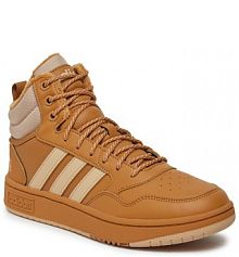 Półbuty sznurowane adidas brązowe męskie 