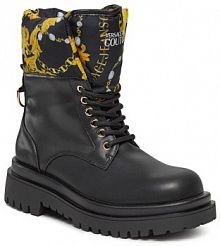 Botki Versace Jeans Couture czarne damskie 