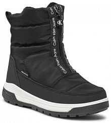 Kozaki Calvin Klein Jeans czarne dziecięce 