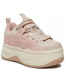 Sneakersy Buffalo różowe damskie 