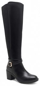 Kozaki na obcasie Clara Barson czarne 