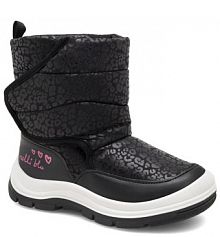 Kozaki Nelli Blu czarne dziecięce 