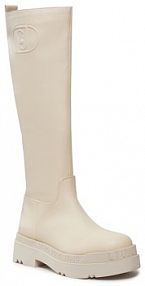 Kozaki Liu Jo écru damskie 