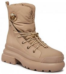 Botki Liu Jo beżowe damskie 