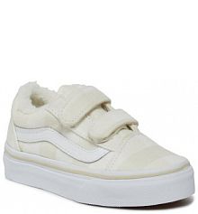 Tenisówki Vans écru dziecięce 