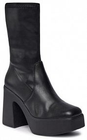 Botki na szpilce Steve Madden czarne 