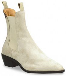 Botki na szpilce Gant brązowe 