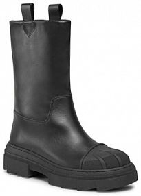 Sztyblety Furla czarne damskie 