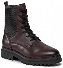 Trapery Tamaris bordowy damskie 