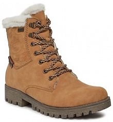 Trapery Rieker beżowe damskie 