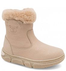 Kozaki Lasocki Kids beżowe dziecięce 