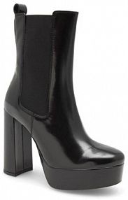 Botki na słupku Eva Minge czarne 