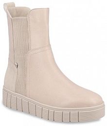 Sztyblety Rieker beżowe damskie 