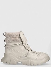 Botki EA7 Emporio Armani  beżowe damskie X8M001.XK229.S869