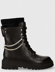 Workery Liu Jo  czarne damskie SF3209P010222222