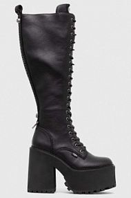 Kozaki Buffalo  czarne damskie 1622377.BLK