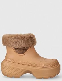 Śniegowce Crocs  brązowe damskie 208718.2CC