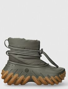 Śniegowce Crocs  zielone damskie 208716.3J5