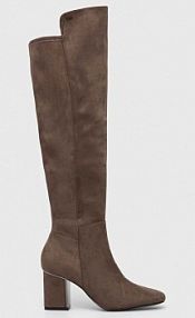 Kozaki DKNY  brązowe damskie K3302197.MUR