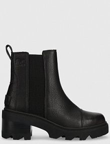 Botki na słupku Sorel  czarne 2048451010