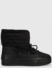 Śniegowce Calvin Klein Jeans  czarne damskie YW0YW01181