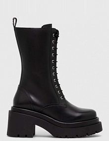 Botki na słupku PATRIZIA PEPE  czarne 2Y0006.L078.K103