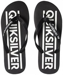 Japonki dla dzieci Quiksilver Java Wordmark czarne dziecięce