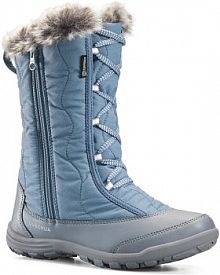 Buty turystyczne śniegowce dla dzieci Quechua SH500 Warm wodoodporne suwak dziecięce