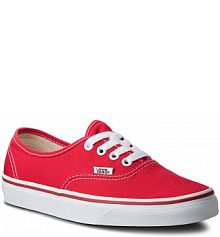 Tenisówki Vans czerwone damskie 