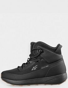 Śniegowce czarne 4F dziecięce 4FJRAW23FWINM033-21S