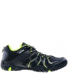 Buty trekkingowe niskie ELBRUS czarne męskie 4141-BLACK/LIME