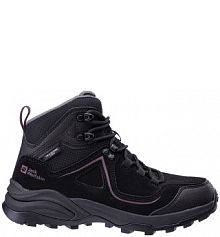 Buty trekkingowe wysokie Jack Wolfskin czarne damskie 4057851-6000
