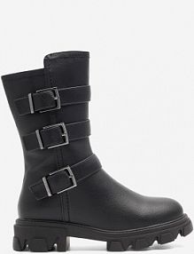 Kozaki DeeZee czarne dziecięce CS6226-01